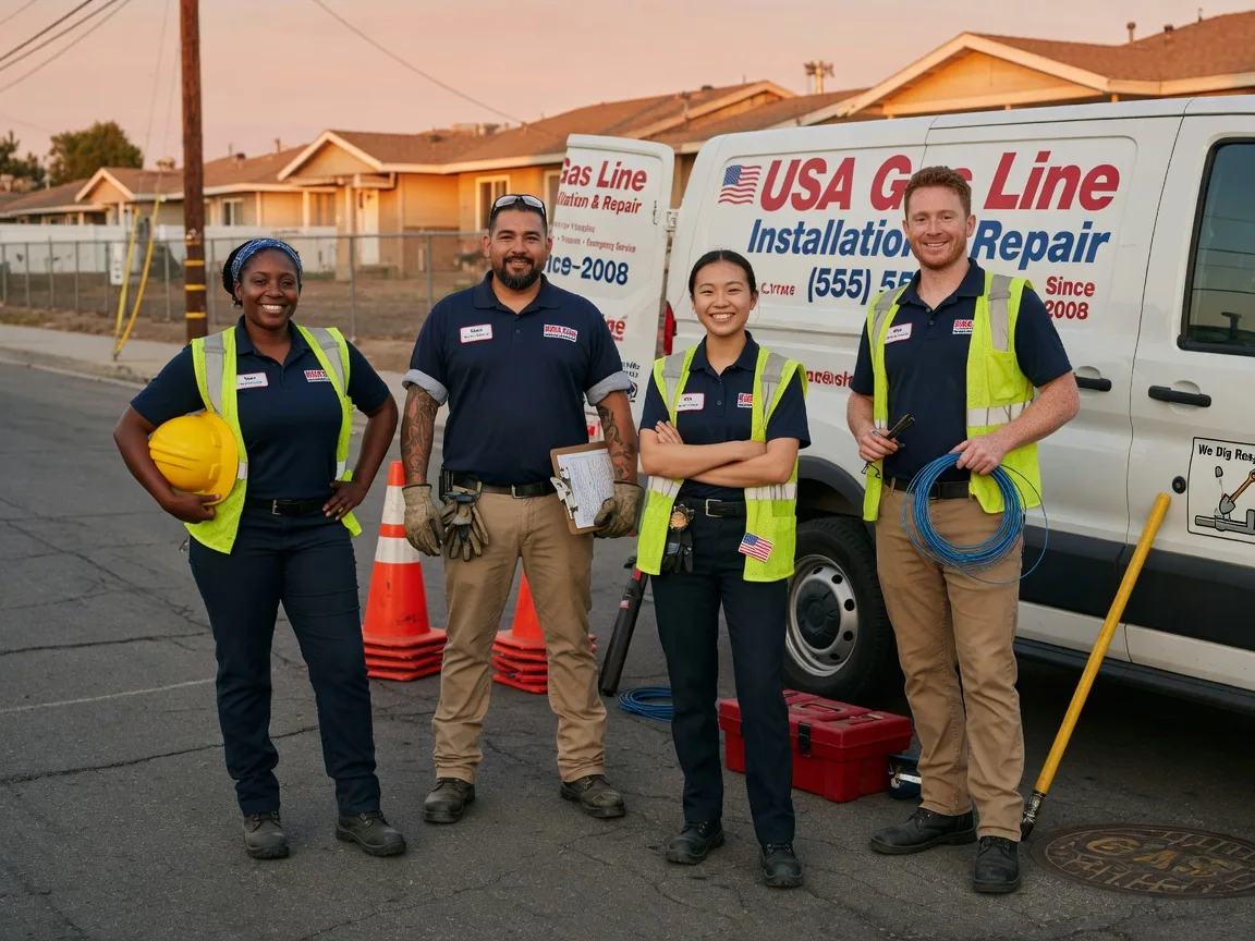 Gas Line Installation company in Clements, CA